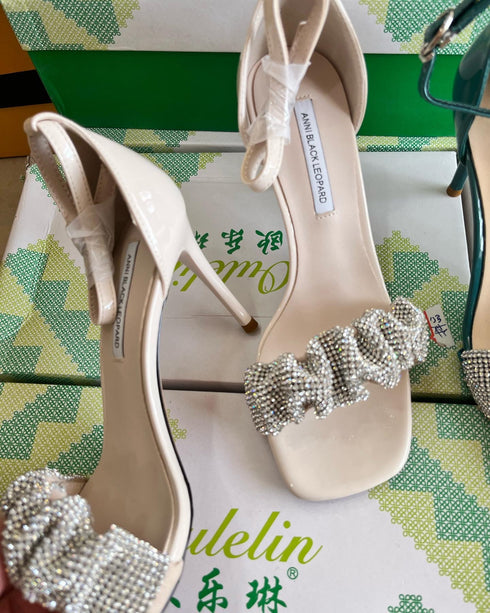 Shimmer Embellished High Heeled Stiletto